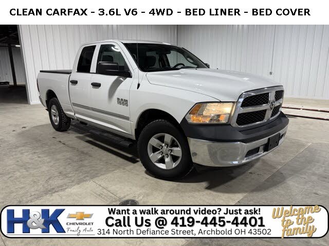 2016 RAM 1500 Tradesman Quad Cab 4WD