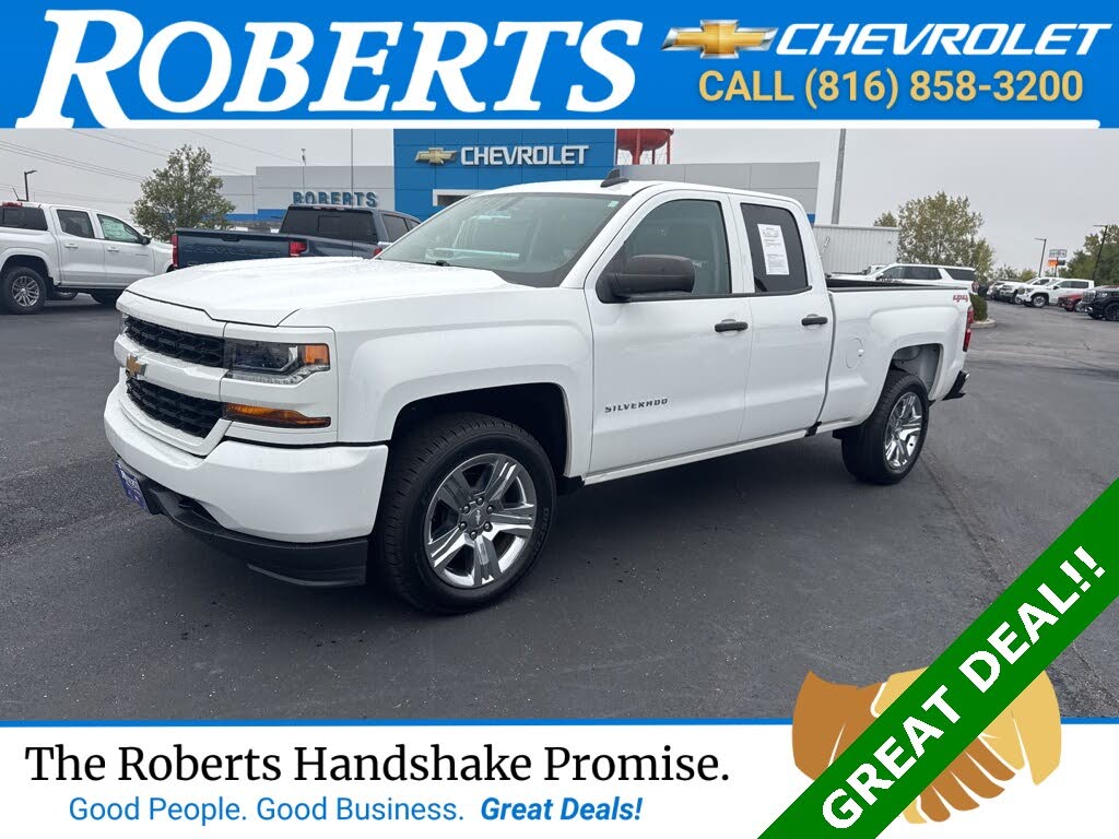 2018 Chevrolet Silverado 1500 Custom Double Cab 4WD