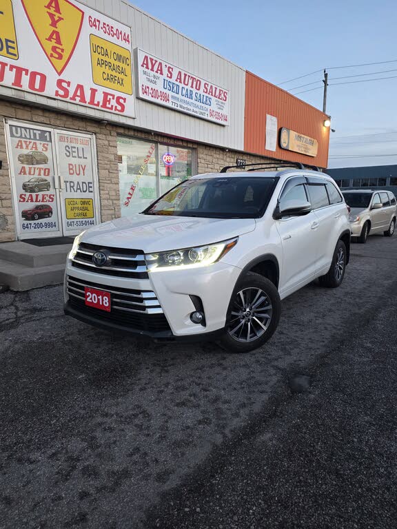 2018 Toyota Highlander Hybrid XLE