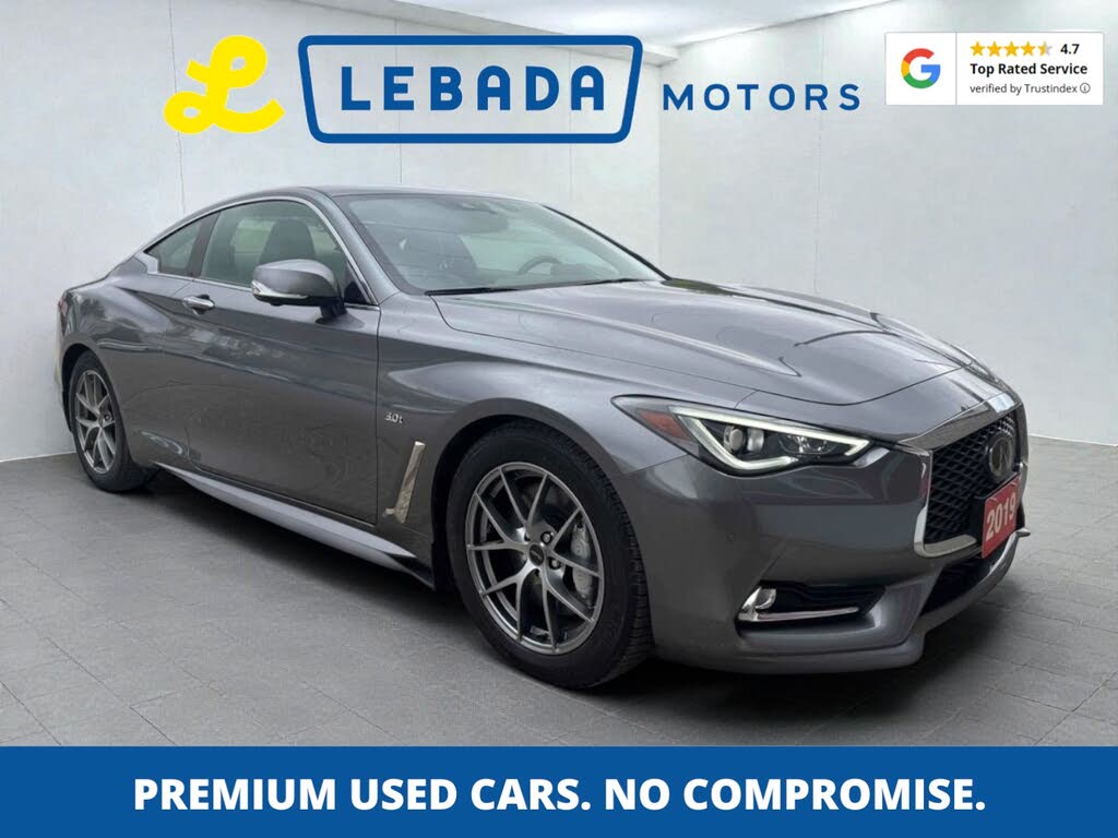 2019 INFINITI Q60 3.0t Luxe Coupe AWD