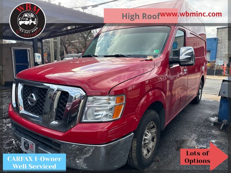 2012 Nissan NV Cargo 2500 HD SV with High Roof