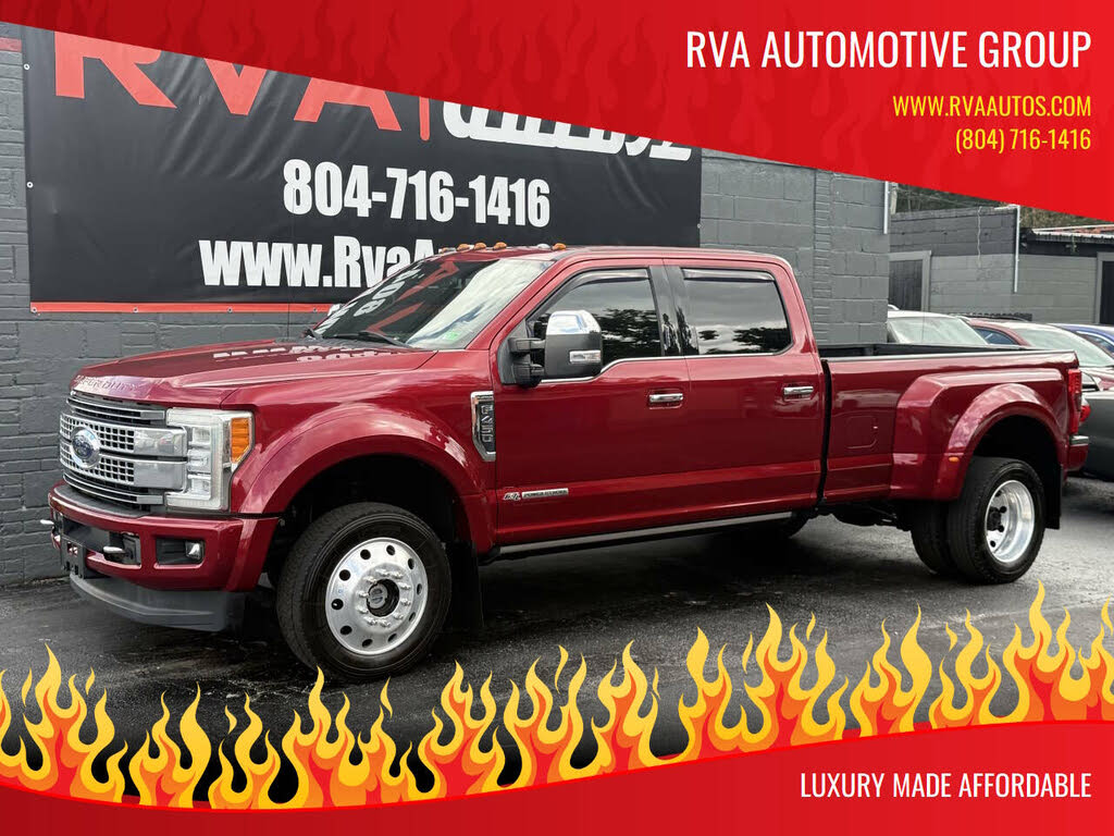 2017 Ford F-450 Super Duty Platinum Crew Cab LB DRW 4WD