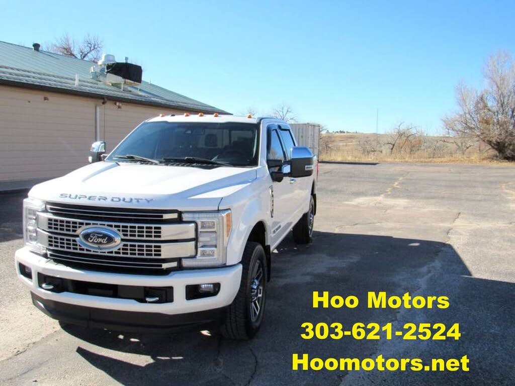 2018 Ford F-350 Super Duty Platinum Crew Cab 4WD