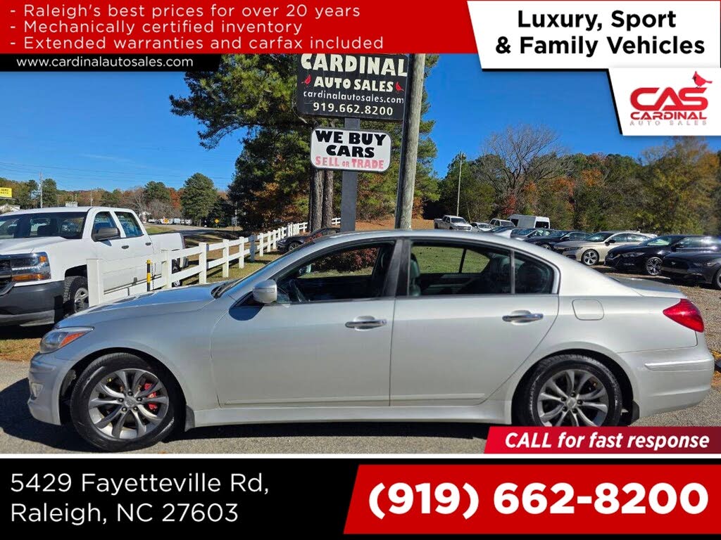 2013 Hyundai Genesis 3.8 RWD
