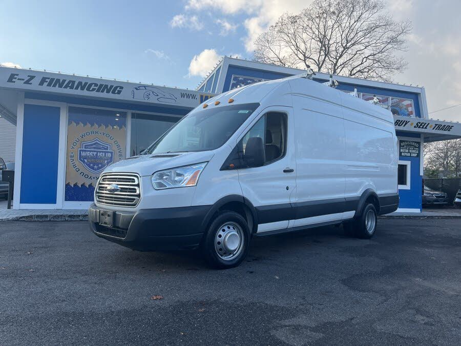 2017 Ford Transit Cargo 350 HD 3dr LWB High Roof DRW Extended Cargo Van with Sliding Passenger Side Door and 10360 Lb. GVWR