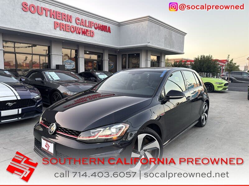 2019 Volkswagen Golf GTI 2.0T SE 4-Door FWD
