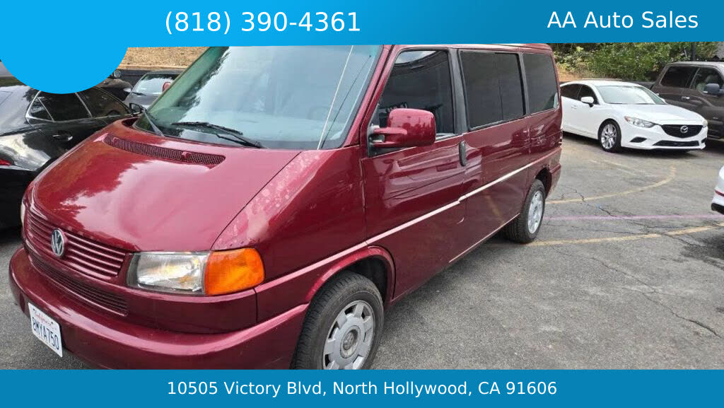 2000 Volkswagen EuroVan 3 Dr MV Passenger Van