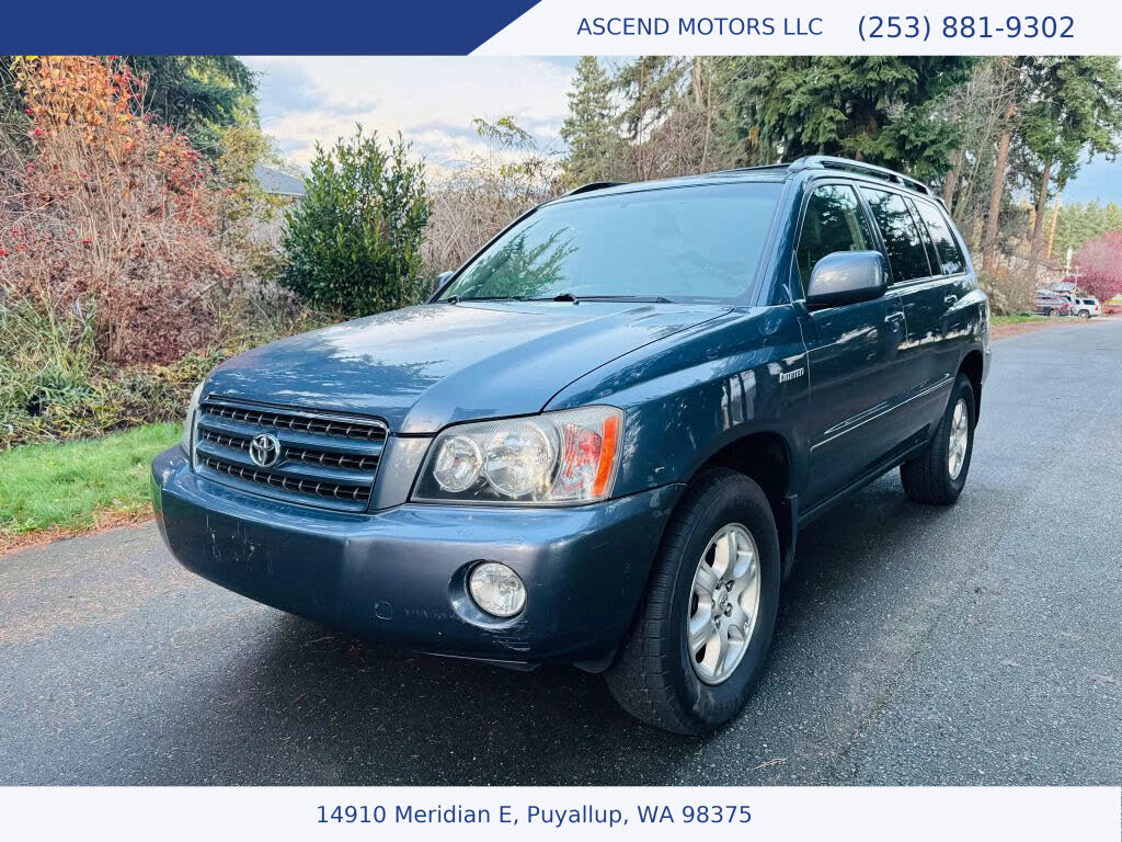 2002 Toyota Highlander Limited V6 4WD