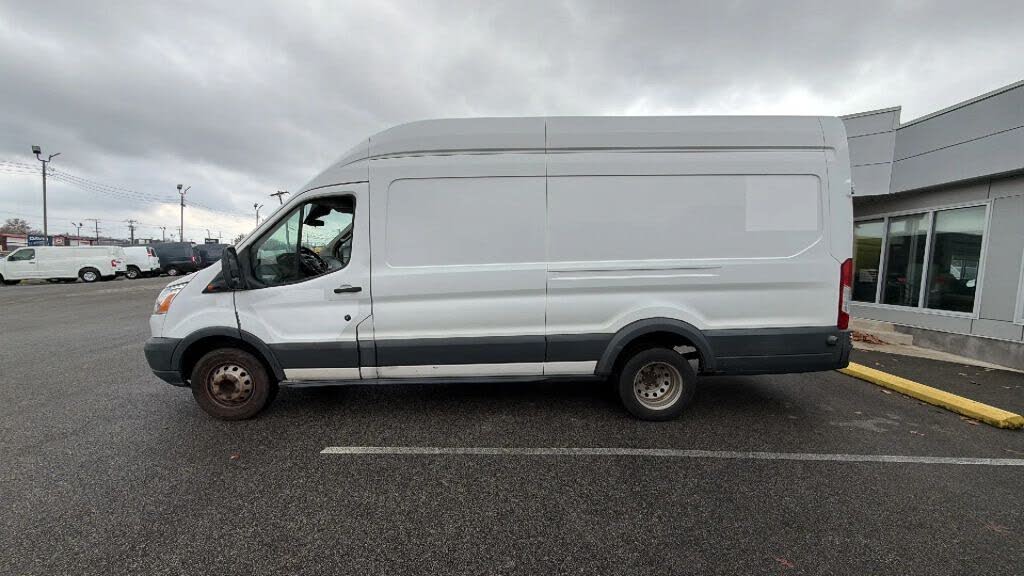 2015 Ford Transit Cargo 350 HD 3dr LWB High Roof Extended DRW with Sliding Passenger Side Door and 9950 Lb. GVWR