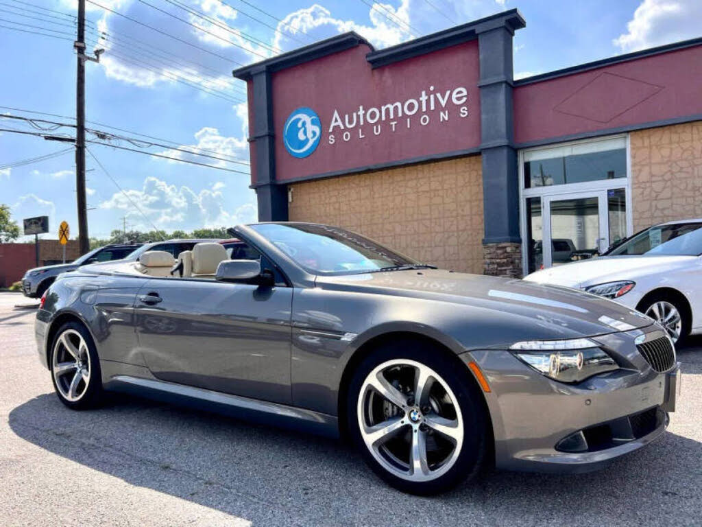 2008 BMW 6 Series 650i Convertible RWD