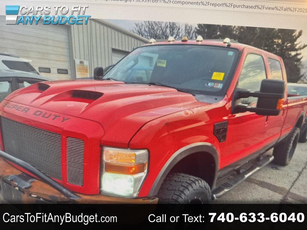 2008 Ford F-350 Super Duty XL Crew Cab 4WD