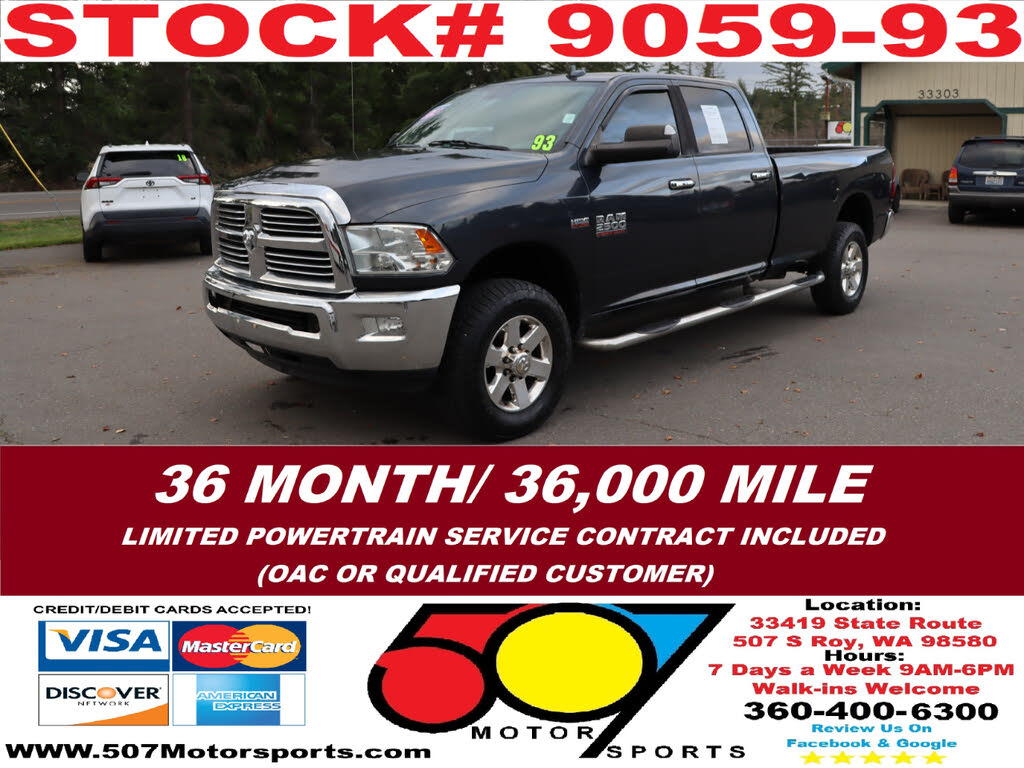 2015 RAM 2500 Big Horn Crew Cab LB 4WD