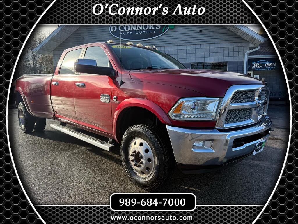 2015 RAM 3500 Laramie Longhorn Crew Cab LB DRW 4WD