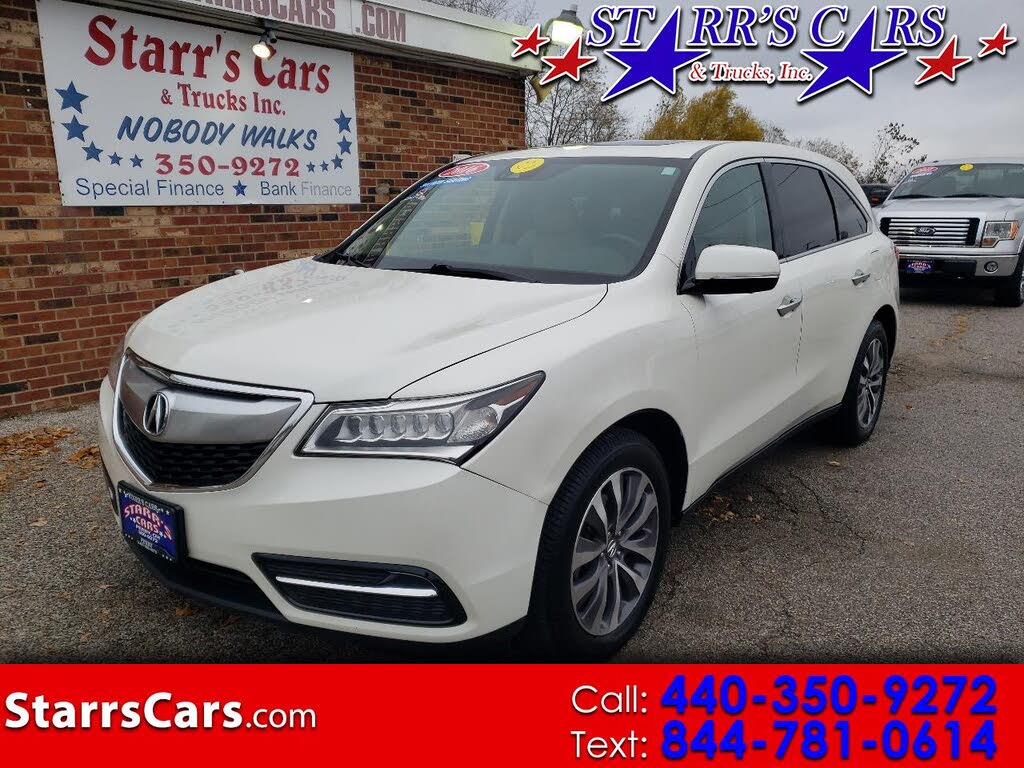 2016 Acura MDX SH-AWD with Technology and AcuraWatch Plus Package