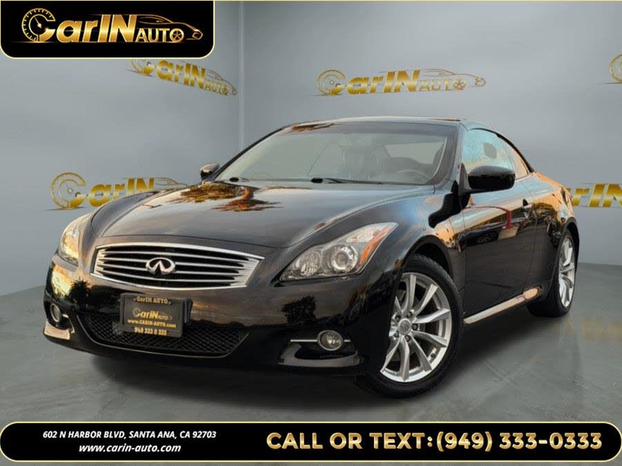 2013 INFINITI G37 Convertible RWD