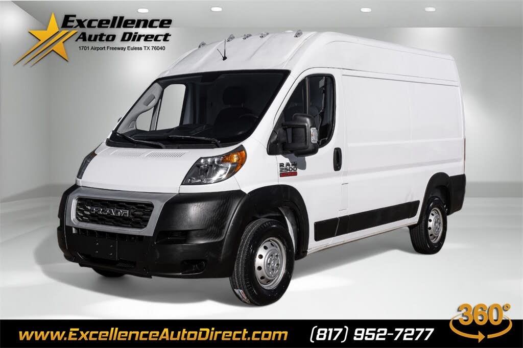 2019 RAM ProMaster 2500 136 High Roof Cargo Van FWD