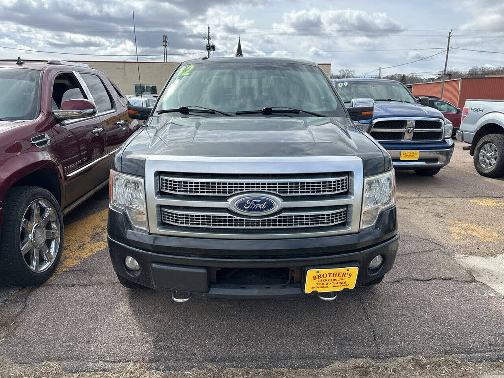 2012 Ford F-150 Platinum SuperCrew 4WD