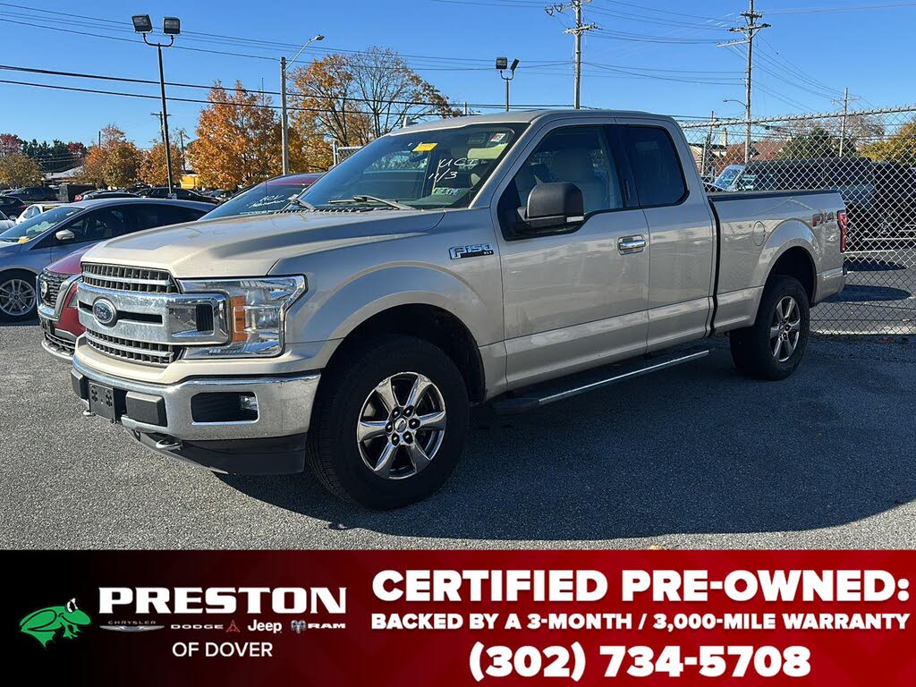2018 Ford F-150 XLT SuperCab 4WD