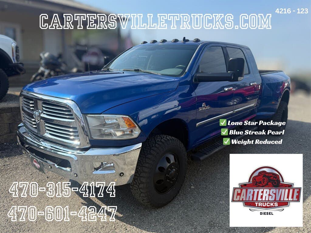 2016 RAM 3500 Laramie Mega Cab DRW 4WD
