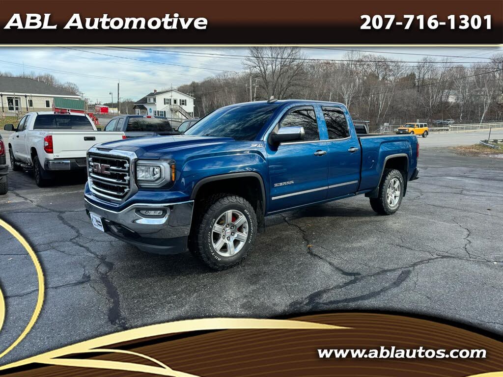2017 GMC Sierra 1500 SLT Double Cab 4WD
