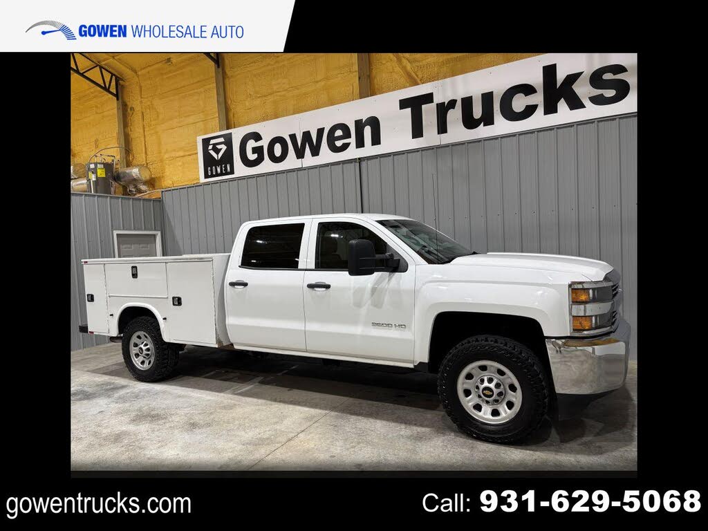2018 Chevrolet Silverado 3500HD Work Truck Crew Cab LB 4WD