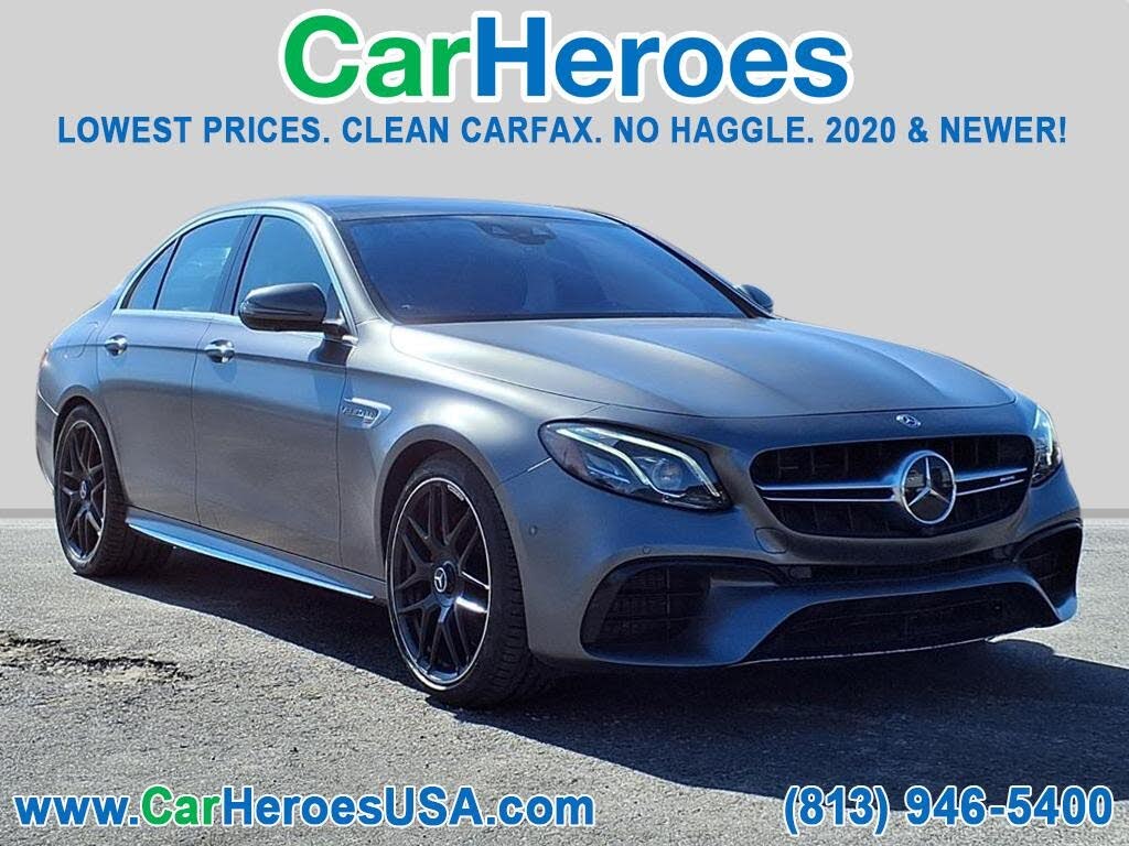 2018 Mercedes-Benz E-Class AMG E 63 S Sedan 4MATIC