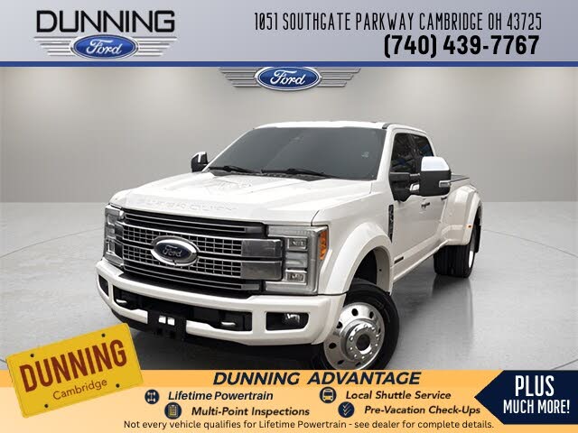 2017 Ford F-450 Super Duty Platinum Crew Cab LB DRW 4WD