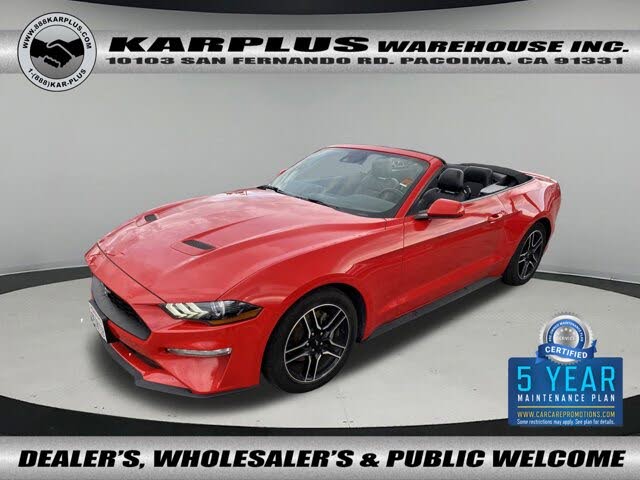 2023 Ford Mustang EcoBoost Premium Convertible RWD
