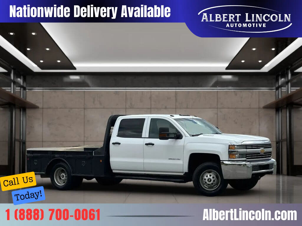2016 Chevrolet Silverado 3500HD Chassis Work Truck Crew Cab 4WD