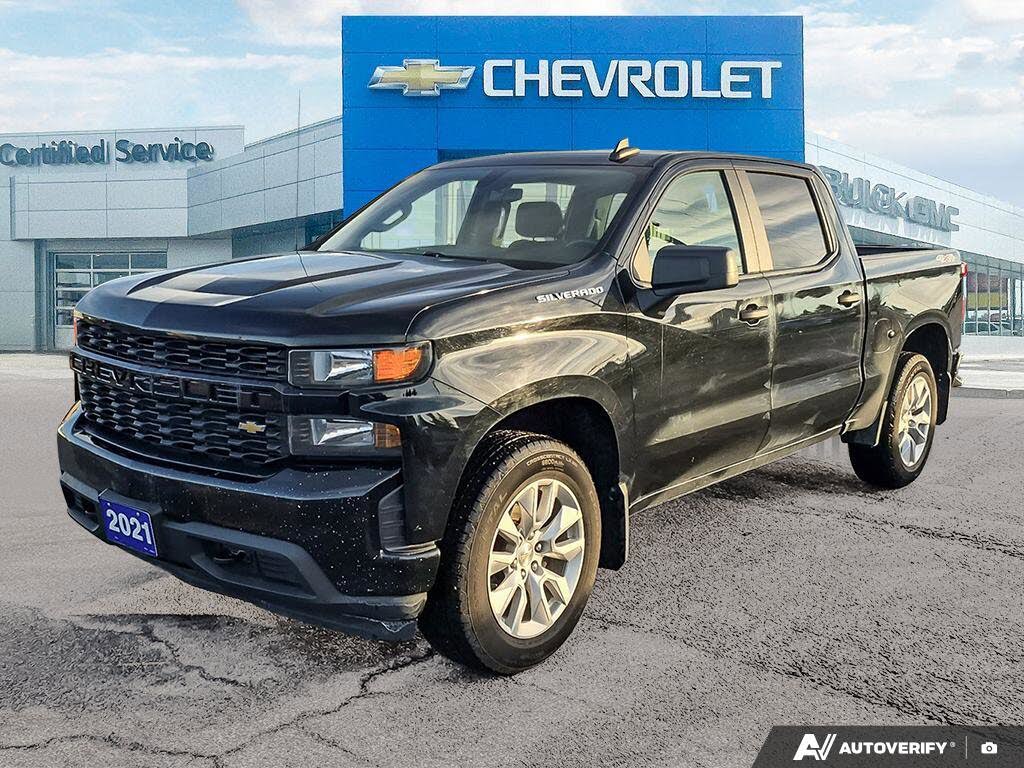 Chevrolet Silverado 1500 Custom Crew Cab 4WD 2021
