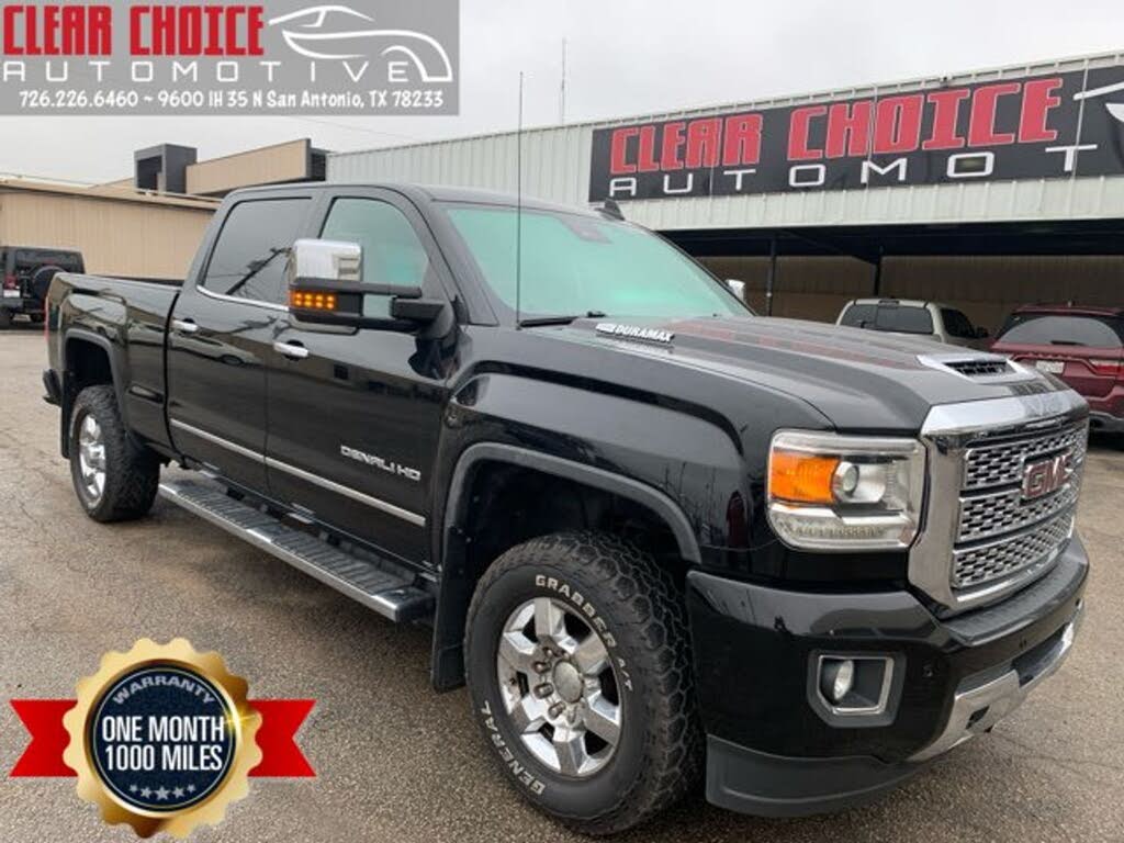 2018 GMC Sierra 3500HD Denali Crew Cab LB DRW 4WD