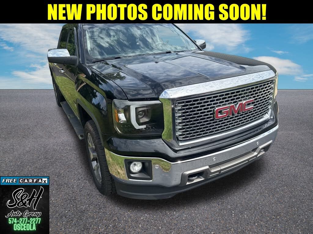 2015 GMC Sierra 1500 SLT Crew Cab 4WD