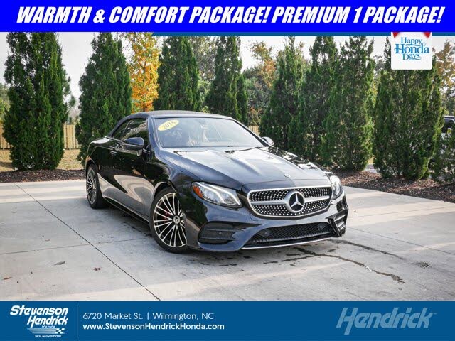 2018 Mercedes-Benz E-Class E 400 4MATIC Cabriolet AWD