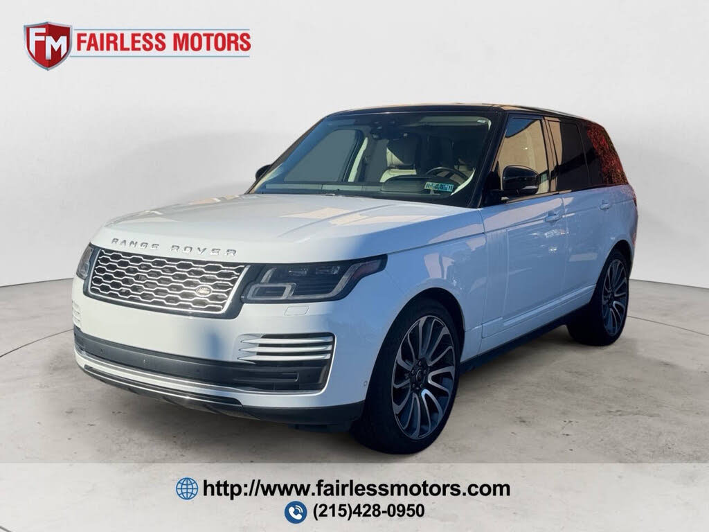 2019 Land Rover Range Rover V8 Supercharged 4WD