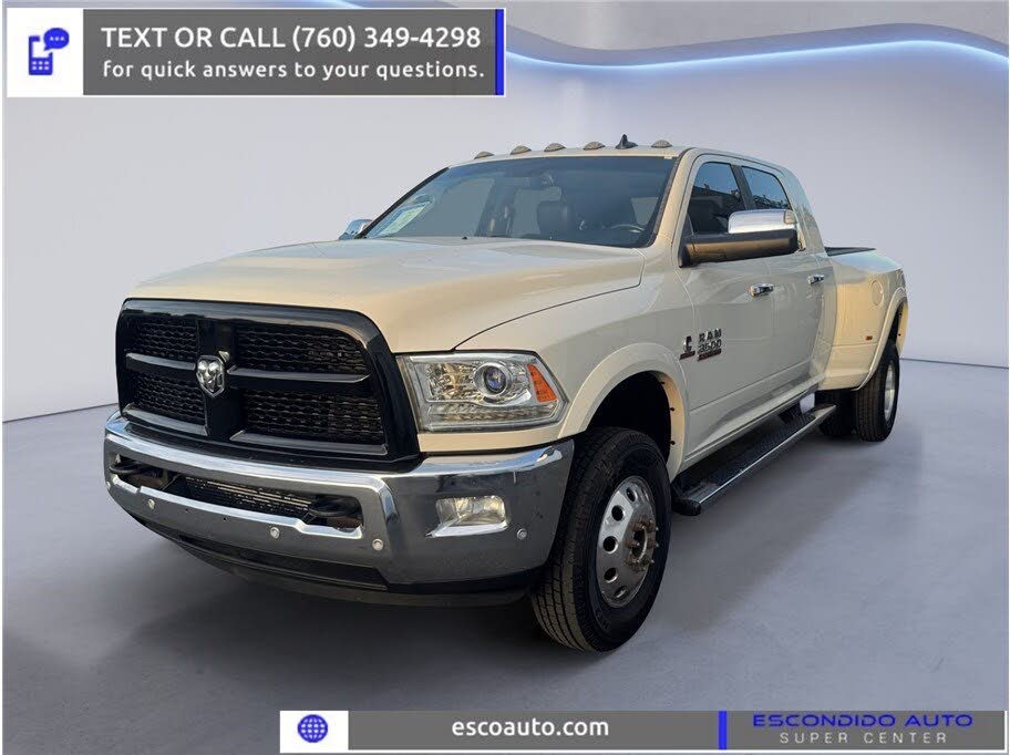 2017 RAM 3500 Laramie Mega Cab DRW 4WD