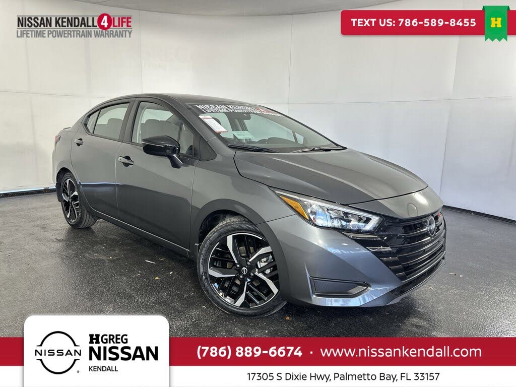 2025 Nissan Versa SR FWD