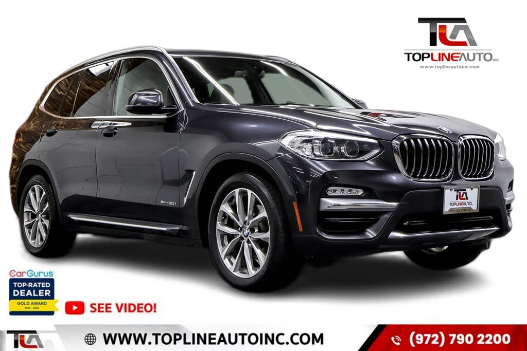 2018 BMW X3 xDrive30i AWD