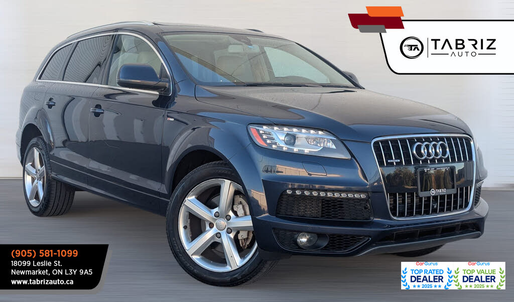 2015 Audi Q7 3.0T quattro S-Line Prestige