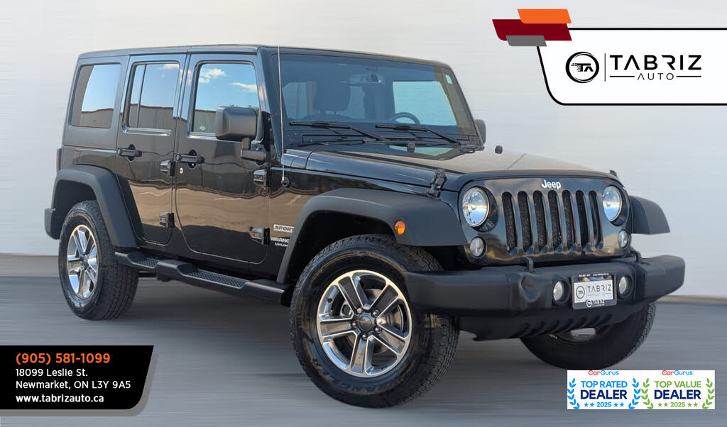 2016 Jeep Wrangler Unlimited Sport 4WD