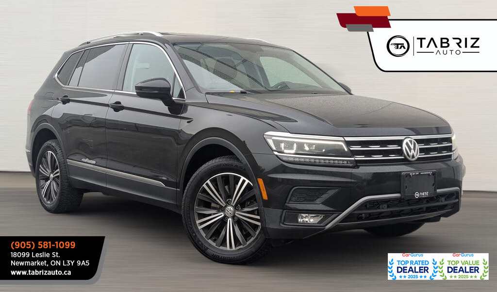2018 Volkswagen Tiguan Highline 4Motion