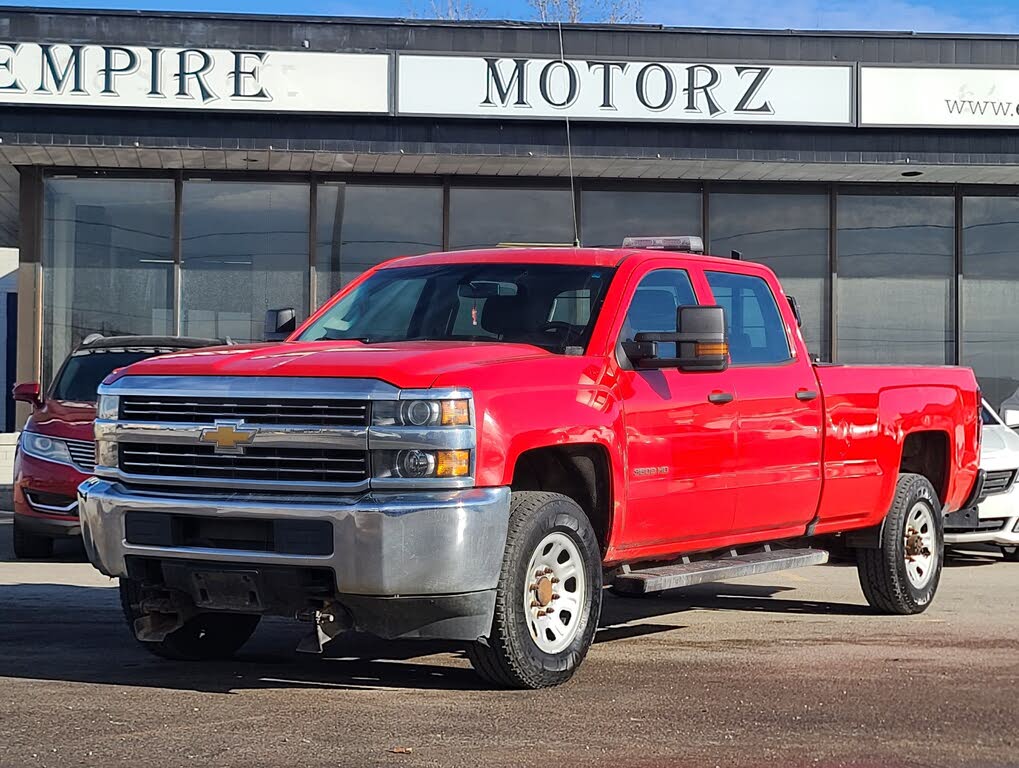 2017 Chevrolet Silverado 3500HD Work Truck Crew Cab 4WD