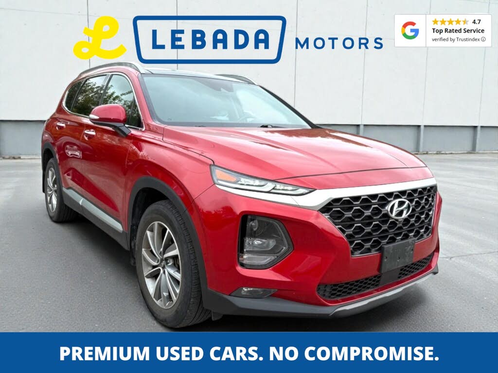 2019 Hyundai Santa Fe 2.0T Luxury AWD with Dark Chrome Accent