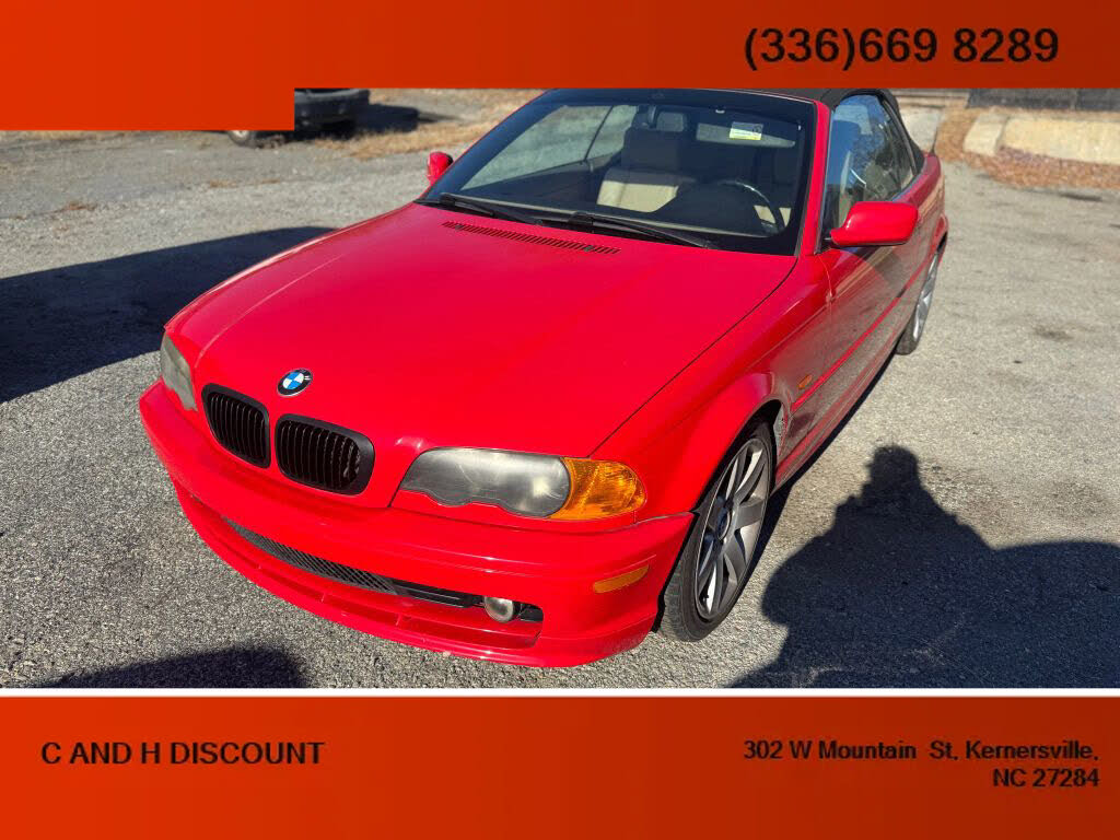2001 BMW 3 Series 325Ci Convertible RWD