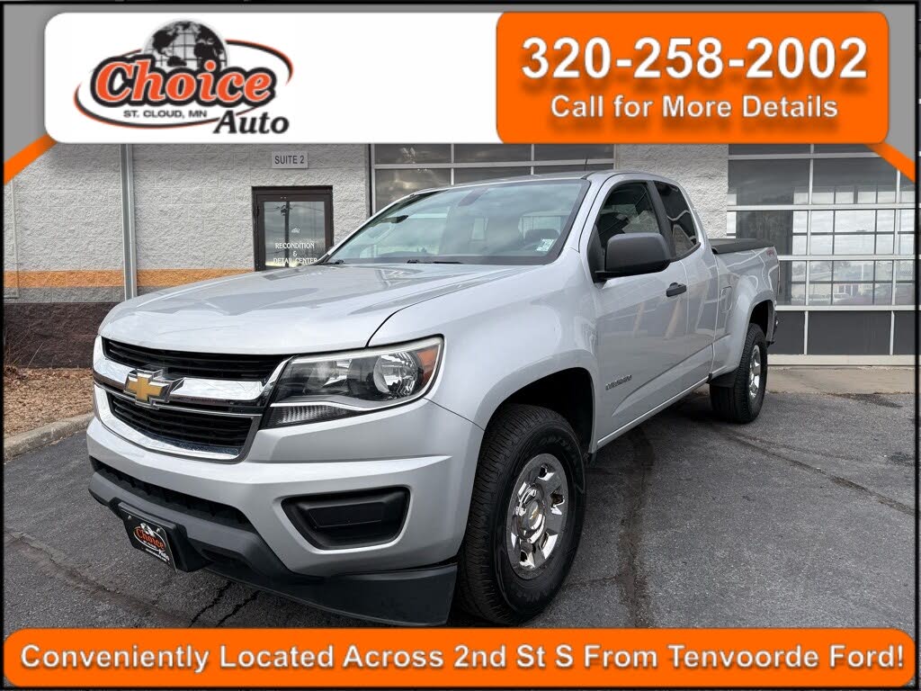2017 Chevrolet Colorado Work Truck Extended Cab LB 4WD