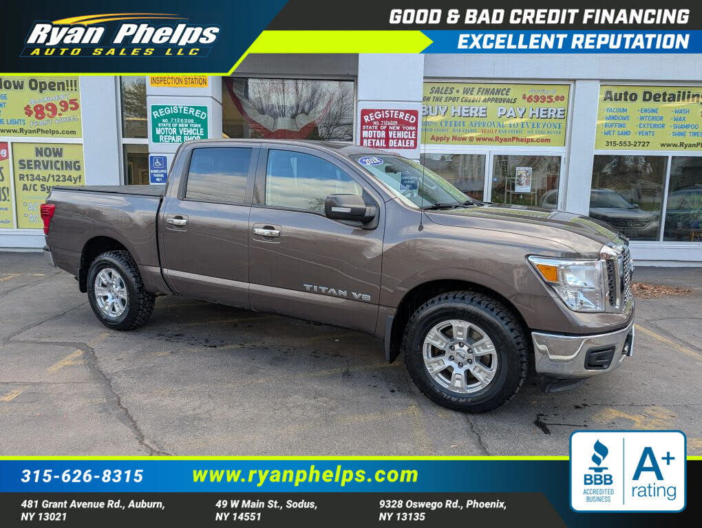 2018 Nissan Titan SV Crew Cab 4WD