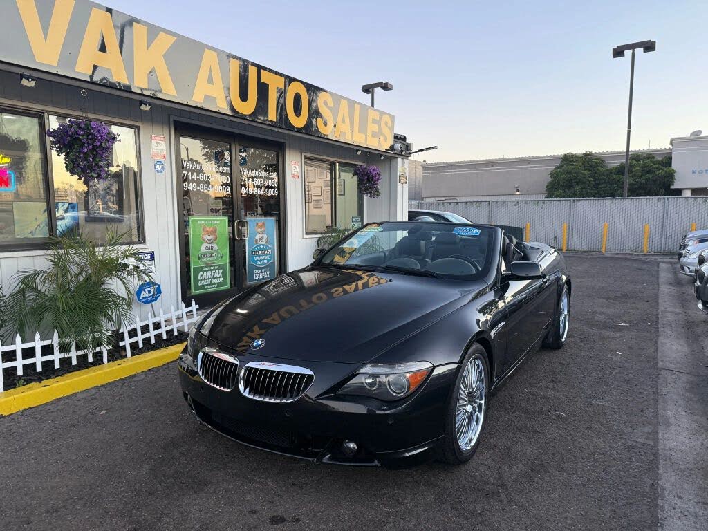 2005 BMW 6 Series 645Ci Convertible RWD