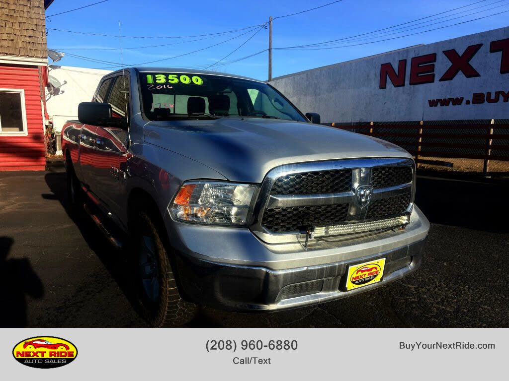 2016 RAM 1500 SLT Quad Cab 4WD