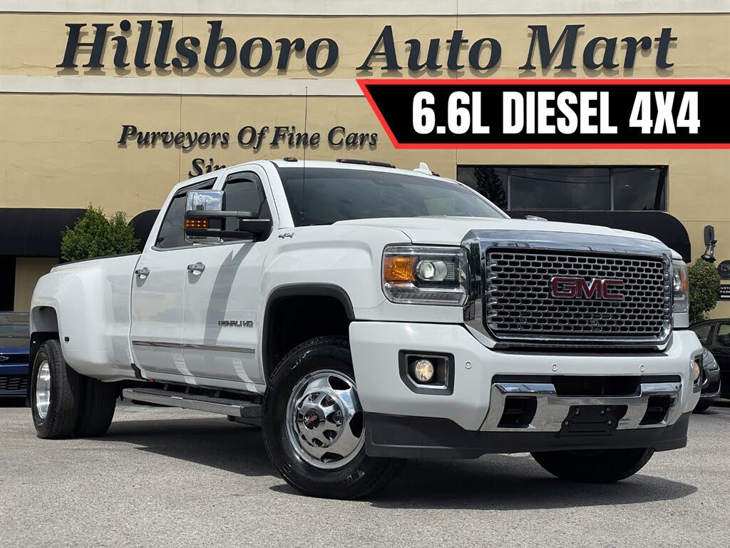 2016 GMC Sierra 3500HD Denali Crew Cab LB DRW 4WD
