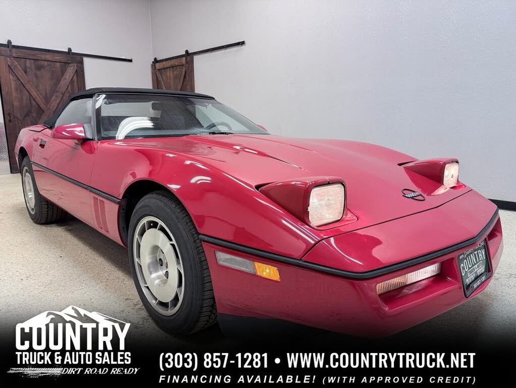 1986 Chevrolet Corvette Convertible RWD
