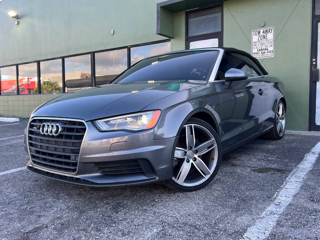 2015 Audi A3 2.0T quattro Premium Plus Cabriolet AWD